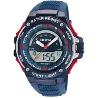 Calypso Armbanduhr Herrenuhr PolyurethanBand blau K5768/3 AnaDigi Uhr -