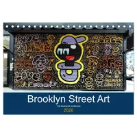 Calvendo Brooklyn Street Art (Tischkalender 2026 DIN A5 quer),