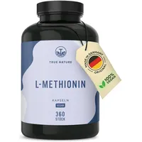 True Nature L-Methionin - Essentielle Aminosäure Vegan - Made