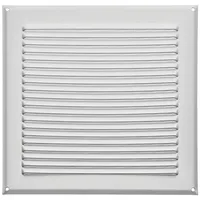 SOTech Aluminium-Lüftungsgitter 250 x 250 mm weiß mit Insektenschutz