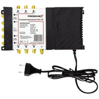 Premium X PremiumX PXMS 5/6 Multischalter mit Netzteil Multiswitch