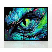 Needleart world (hong kong) ltd. Diamond Painting Neon Drachenauge
