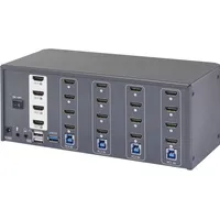 SpeaKa Professional 4 Port HDMI Multi Display KVM Switch