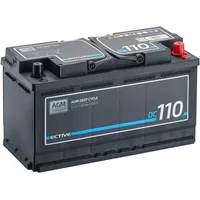 Ective DC 110 AGM Deep Cycle 110Ah Versorgungsbatterie