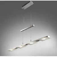 B.K.Licht LED Pendelleuchte »Aries« LED-Board Warmweiß Deckenleuchte, Pendelleuchte, inkl.