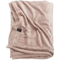Schöner Wohnen Kuscheldecke, Rosa, 140x200 cm, Oeko-Tex® Standard 100,