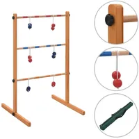 VidaXL Leitergolf Holz