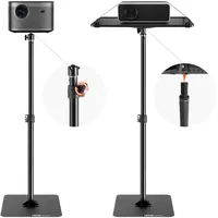 Vevor Projektorständer Projektor Bodenständer, höhenverstellbar von 77 bis 161