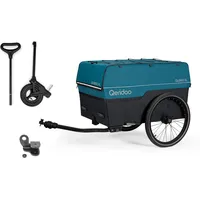 Qeridoo Qubee XL Limited Edition Bollerwagen Set petrol