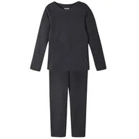 Reima Lani Funktionsunterwäsche-set - Black melange - 3-4 Jahre