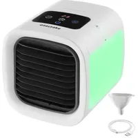 Tectake tectake® Luftkühler Frosty mit LED-Beleuchtung, 2 Kühlstufen, 8W