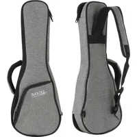 Rocktile Tasche für Sopran-Ukulele Grau/Orange