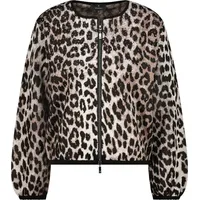 Monari Strickjacke mit Leopardenmuster - 36
