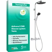 Hansgrohe Activera S Duschsystem 240 1 Strahlart Chrom 28078000