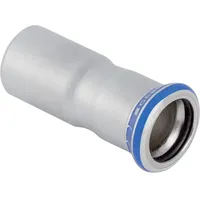 Geberit Mapress Edelstahl Reduktion mit Einschubende d 15mm, d1