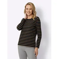 Classic Basics Langarmshirt CLASSIC BASICS "Streifenshirt", Damen, Gr. 52,
