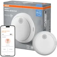 Osram SMART+ Rauchwarnmelder mit WiFi-Steuerung Weiß 2 St.