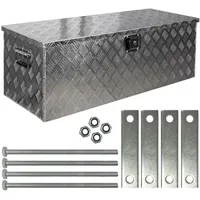 Trucky Truckbox Deichselkasten Deichselbox D160 inkl.Montagesatz Aluminium Trucky