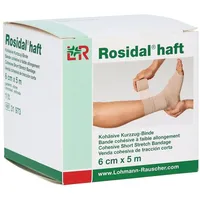 Lohmann & Rauscher Rosidal haft Kompressionsbinde 6 cmx5 m