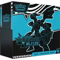 Pokémon Top Trainer Box Karmesin & Purpur Schwarze Blitze 