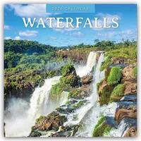 Browntrout Verlags GmbH Waterfalls - Wasserfälle 2026 - 16-Monatskalender