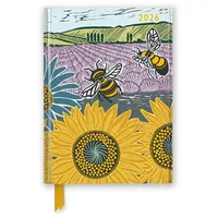 Flame Tree Gift Kate Heiss – Sonnenblumenfeld – Tischkalender