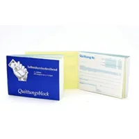 Humbert & Brandt GmbH Quittungsblock, selbstdurchschreibend, 14,5 x 10,5cm,