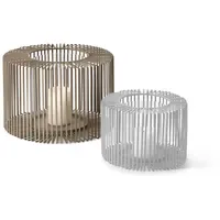 Philippi Windlicht Oslo Glas Braun