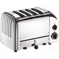 Dualit Classic 4er-Toaster Polished (Poliertes Metall)