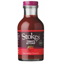 Stokes Sauces Real Tomato Ketchup, Sauce - 257 ml