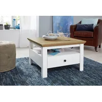 INOSIGN Couchtisch INOSIGN "Ulm", weiß (eiche, weiß, weiß, eiche),