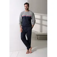 LE JOGGER Pyjama LE JOGGER bunt 48/50 (M)