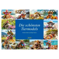 Calvendo Die schönsten Tiermodels. Schicke Outfits und High Fashion