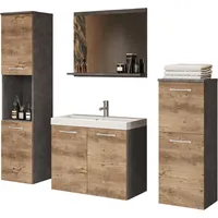 WELLTIME Parla 5-tlg. Grau