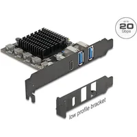 DeLock 90891 - PCIe x4 Karte zu 1 x