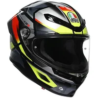 AGV K6 S Erazer Grau-Gelb S