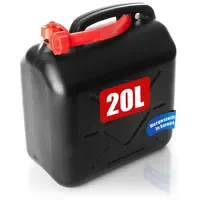 BigDean Benzinkanister (Made in Europe) 20 L Schwarz