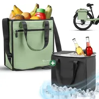 MIVELO Fahrradtasche – Einkaufstasche 25L inkl. Kühltasche – Judgeme