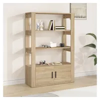 VidaXL Sideboard Sonoma-Eiche 80x30x119,5 cm Holzwerkstoff