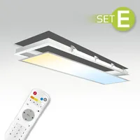 Longlifeled gmbh CCT LED Panel 120x30cm Einbauset 36W 3000K-6000K