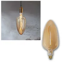 Star Trading LED Industrial Vintage, E27, 170lm, 3,3W, Gold,