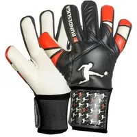 Derbystar Torwarthandschuhe schwarz/rot/weiß 5