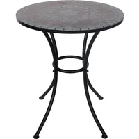 Hti-Living Gartentisch Marocco Ø 57 x 68 cm Braun