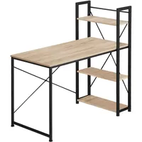Tectake tectake® Computer-Schreibtisch Hershey 122 x 61 x 120