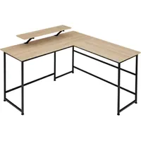 Tectake tectake® Schreibtisch, Melrose 140x130x76,5cm