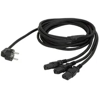 DAP AUDIO DAP Schuko to 3 IEC Splitter 3