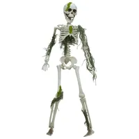 Europalms Halloween Skelett mit Moos, 40cm