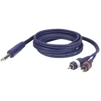 DAP AUDIO Stereo Jack to Double RCA Plugs 3m