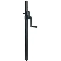 Showgear Windup Speaker Stand Stahl, 780-1300mm, max. Belastbarkeit 38kg