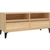 VidaXL TV-Schrank Sonoma-Eiche 100x34,5x44,5 cm Holzwerkstoff